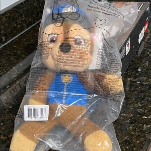 Plush Toy with Blue Outfit